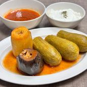Mixed Stuffed Vegetables Meal