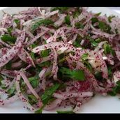Parsley and Onion Salad