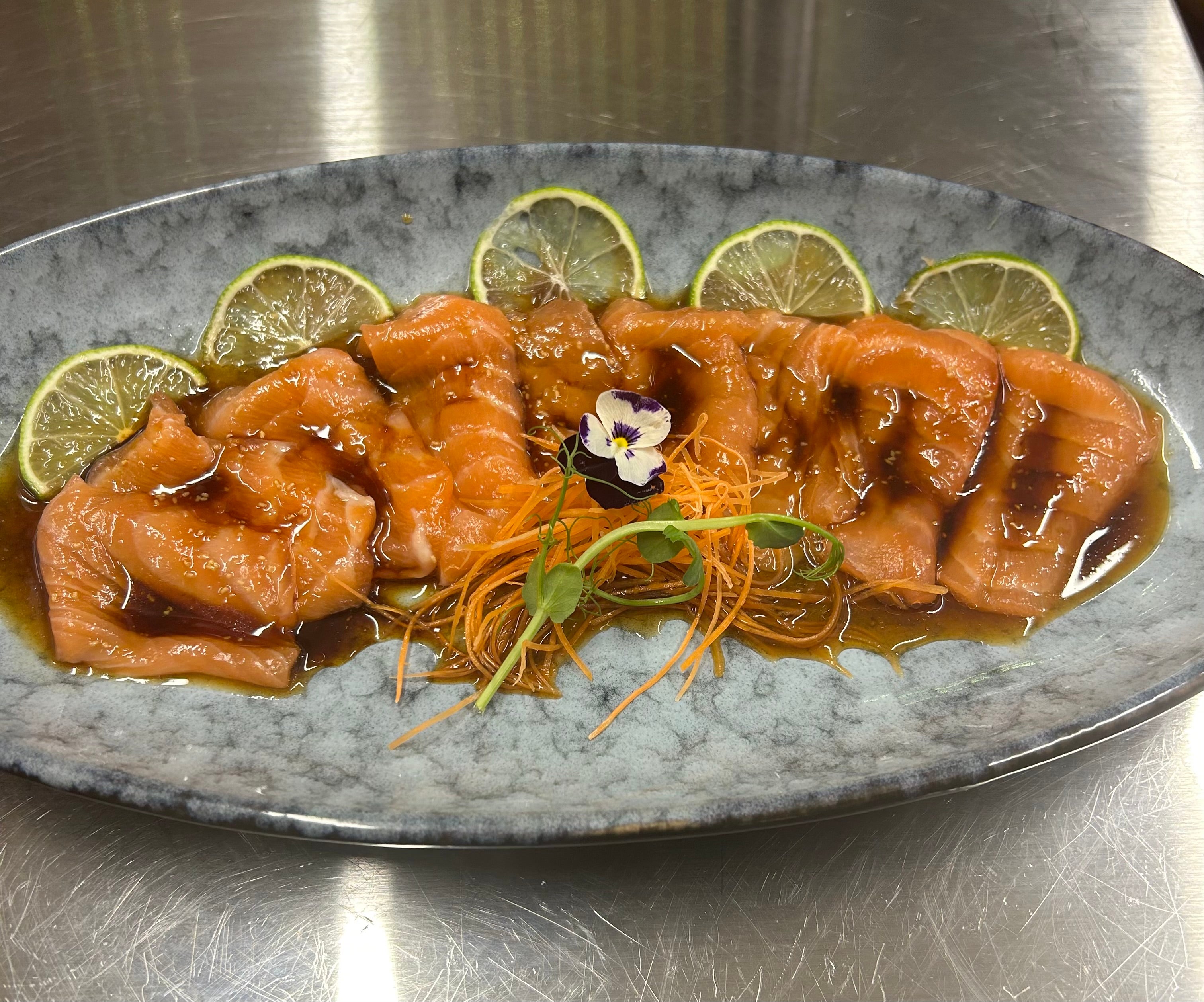Salmon Carpaccio