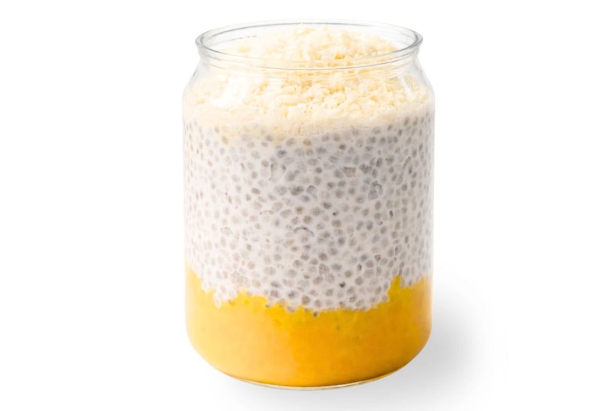 Mango Coco Chia Pudding GF Vegan