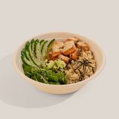 Salmon Poke Bowl with Tamari Dressing