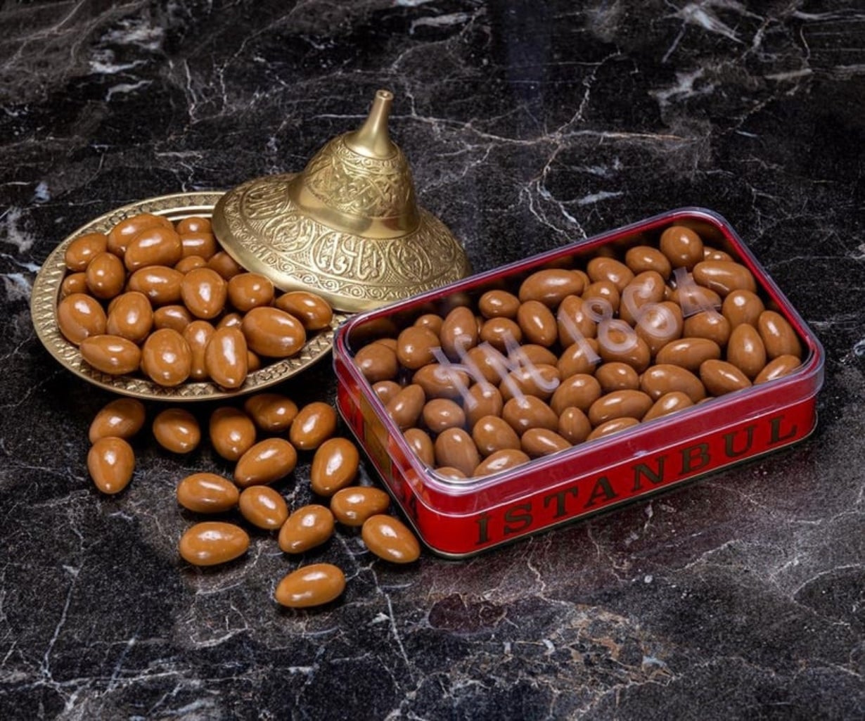Caramel Almond Dragee - Big Box