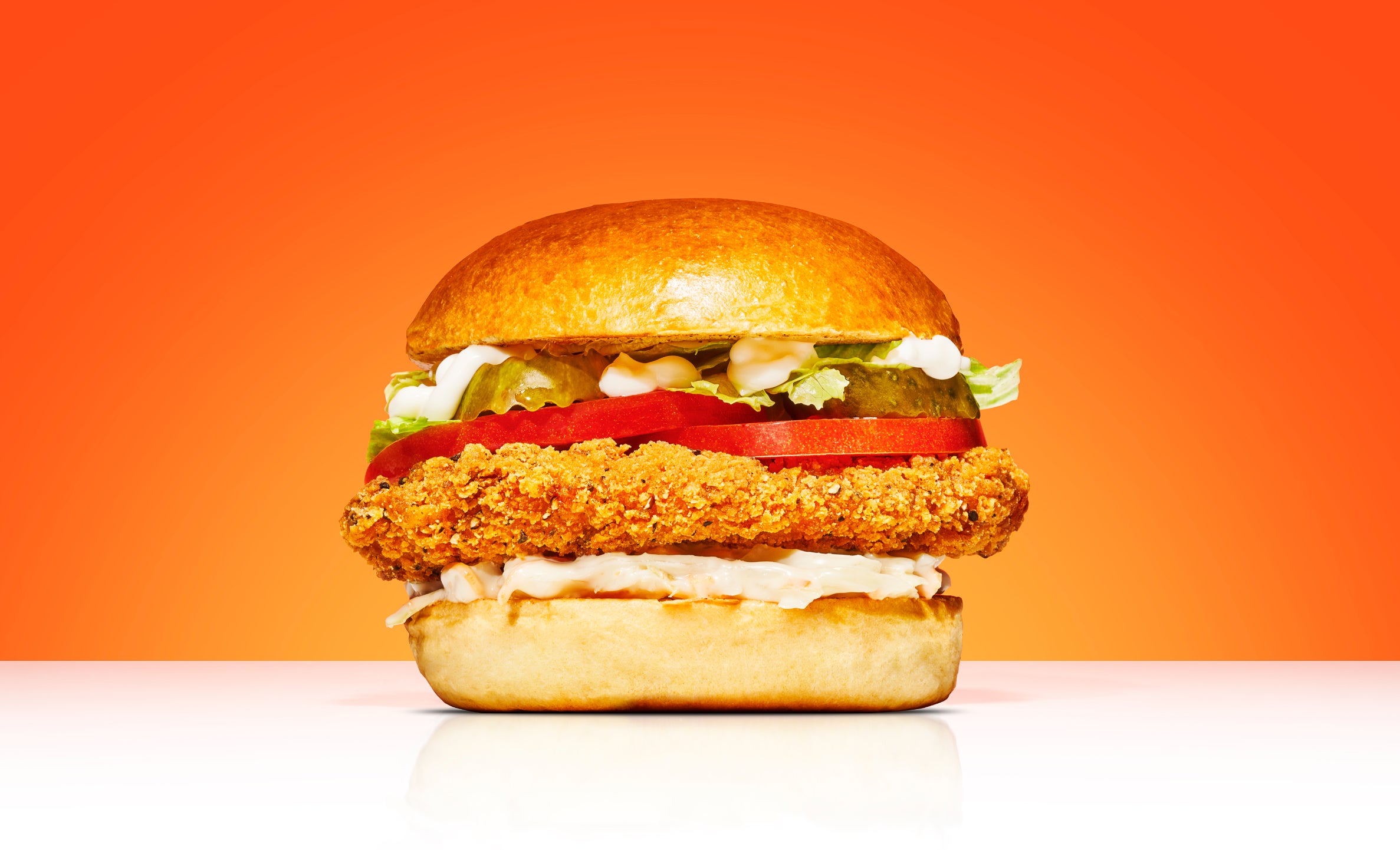 Small Crispy Chicken Burger