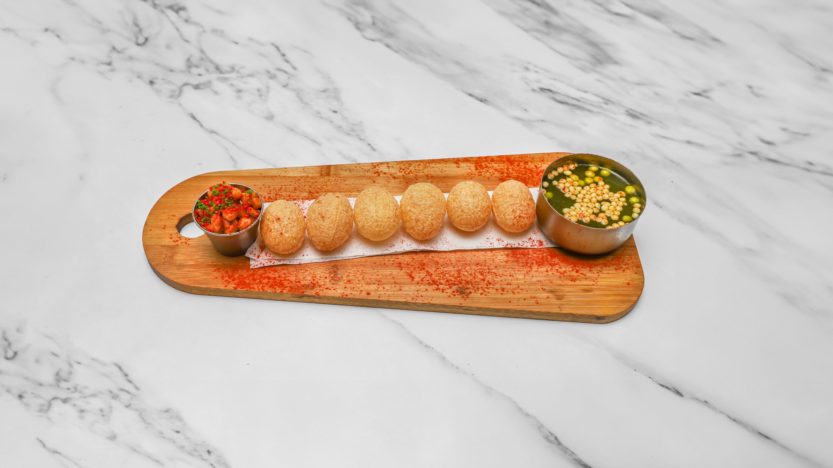 Pani Puri (Gol Guppa)