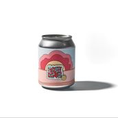 So Berry Iced Tea Can