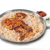 Grilled Chicken Biriyani Half
