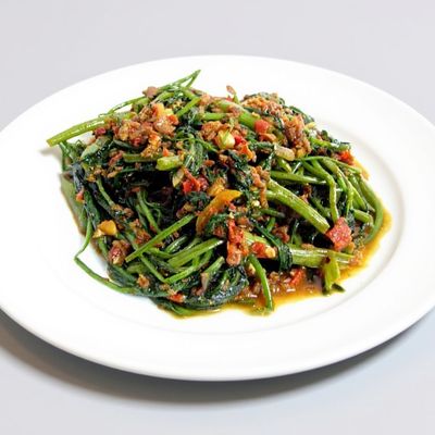 Beef With Kangkung
