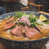 RARE BEEF & BRISKET PHO
