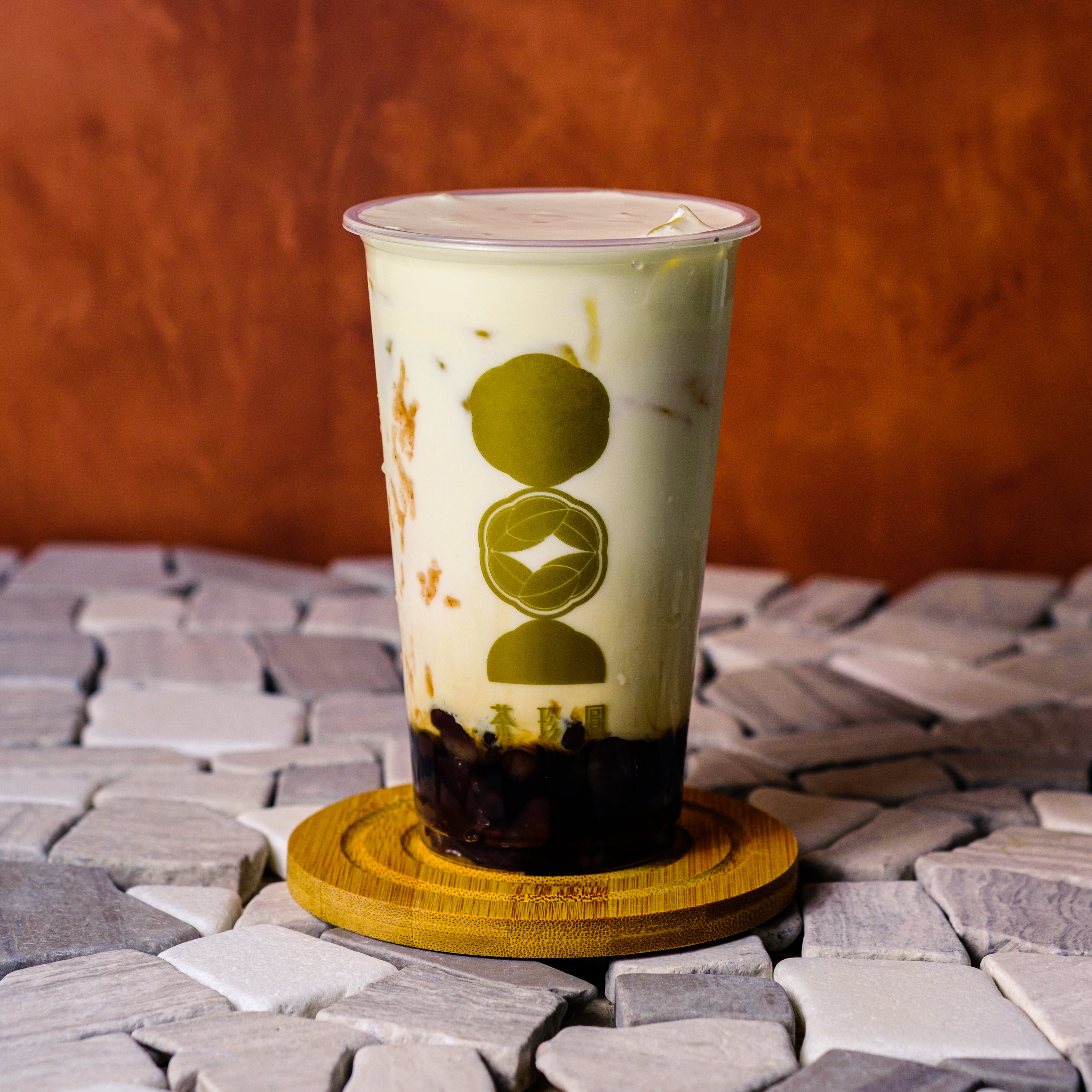 Cream Cheese Brown Sugar Red Bean Milk 芝士紅豆黑糖鮮奶