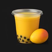 Mango Boba Tea