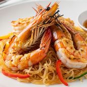 Baked Shrimp With Glass Noodles