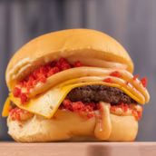 Cheetos Beef Burger