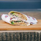Teriyaki Chicken Crepe Wrap