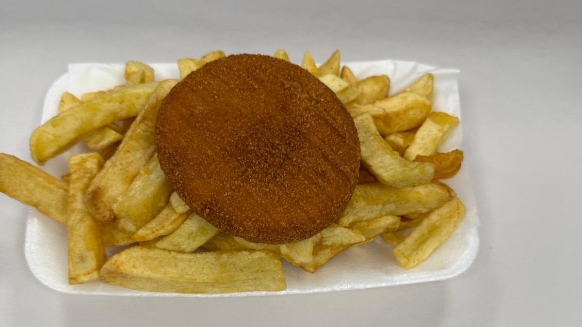 Fish Cake and Chips