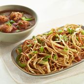 Veg Manchurian Noodle Combo