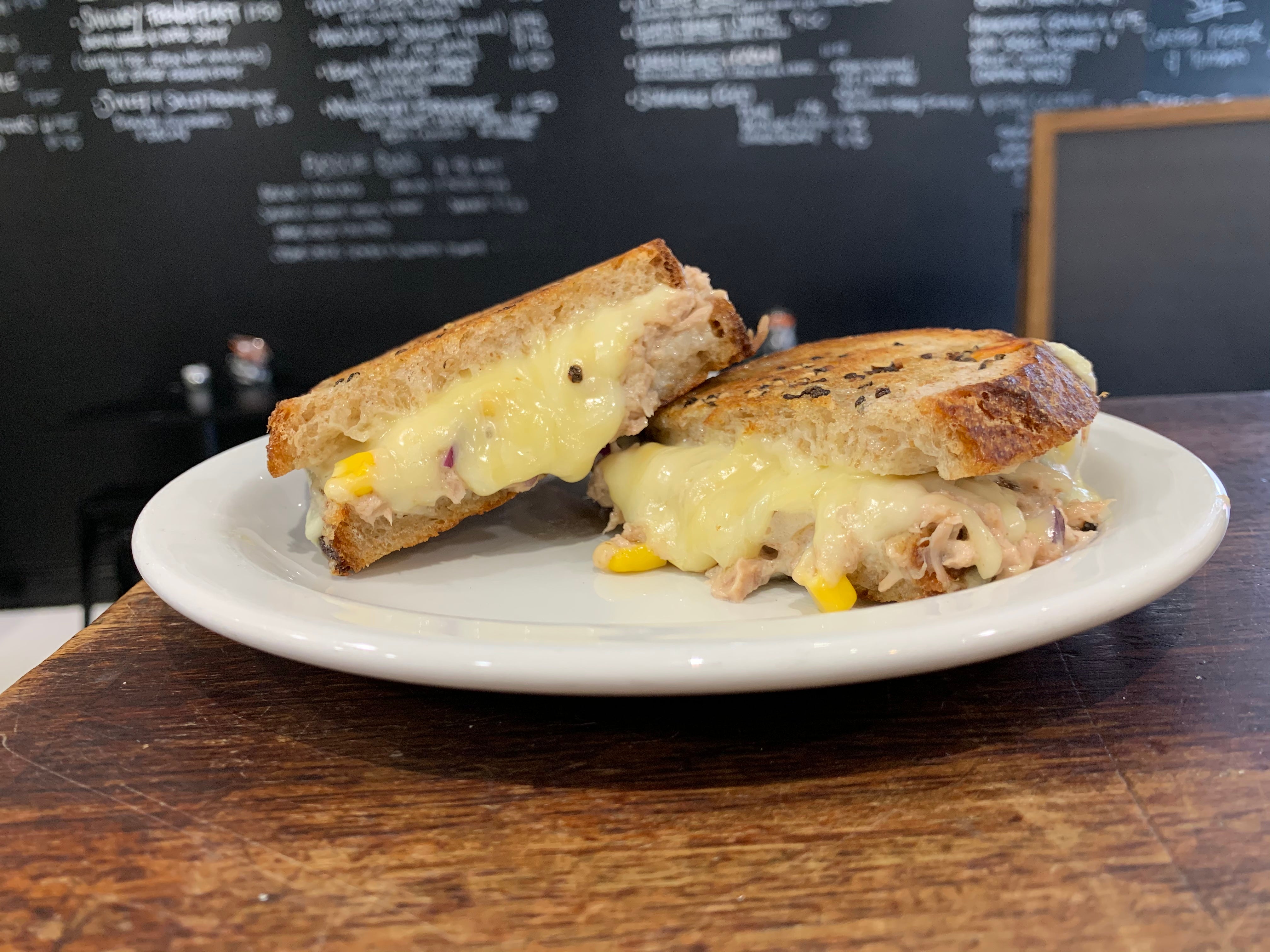 Tuna Cheese Melt Toastie