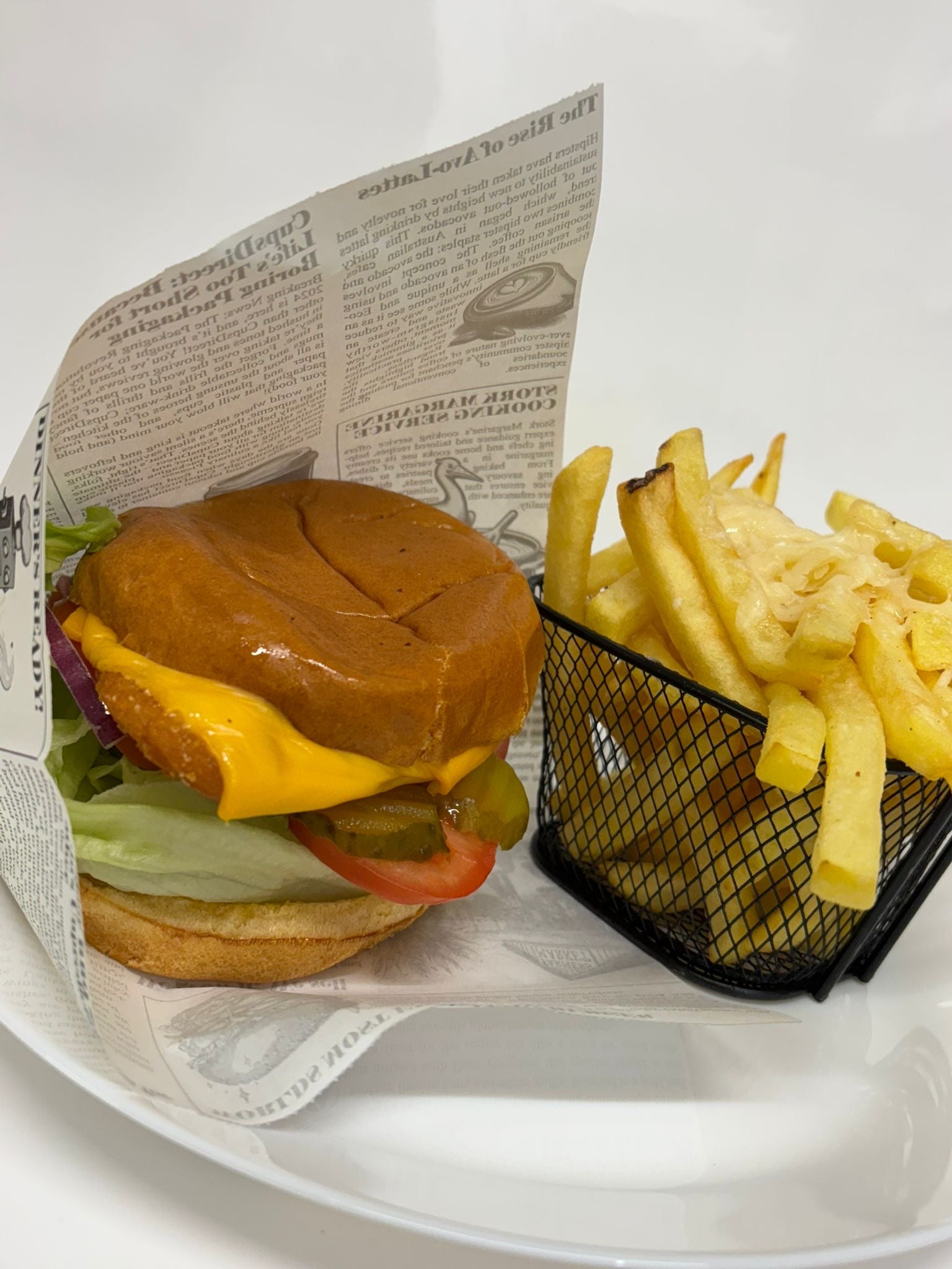 Chicken Burger Meal