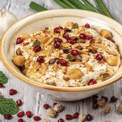 Hummus With Ghee Fatteh
