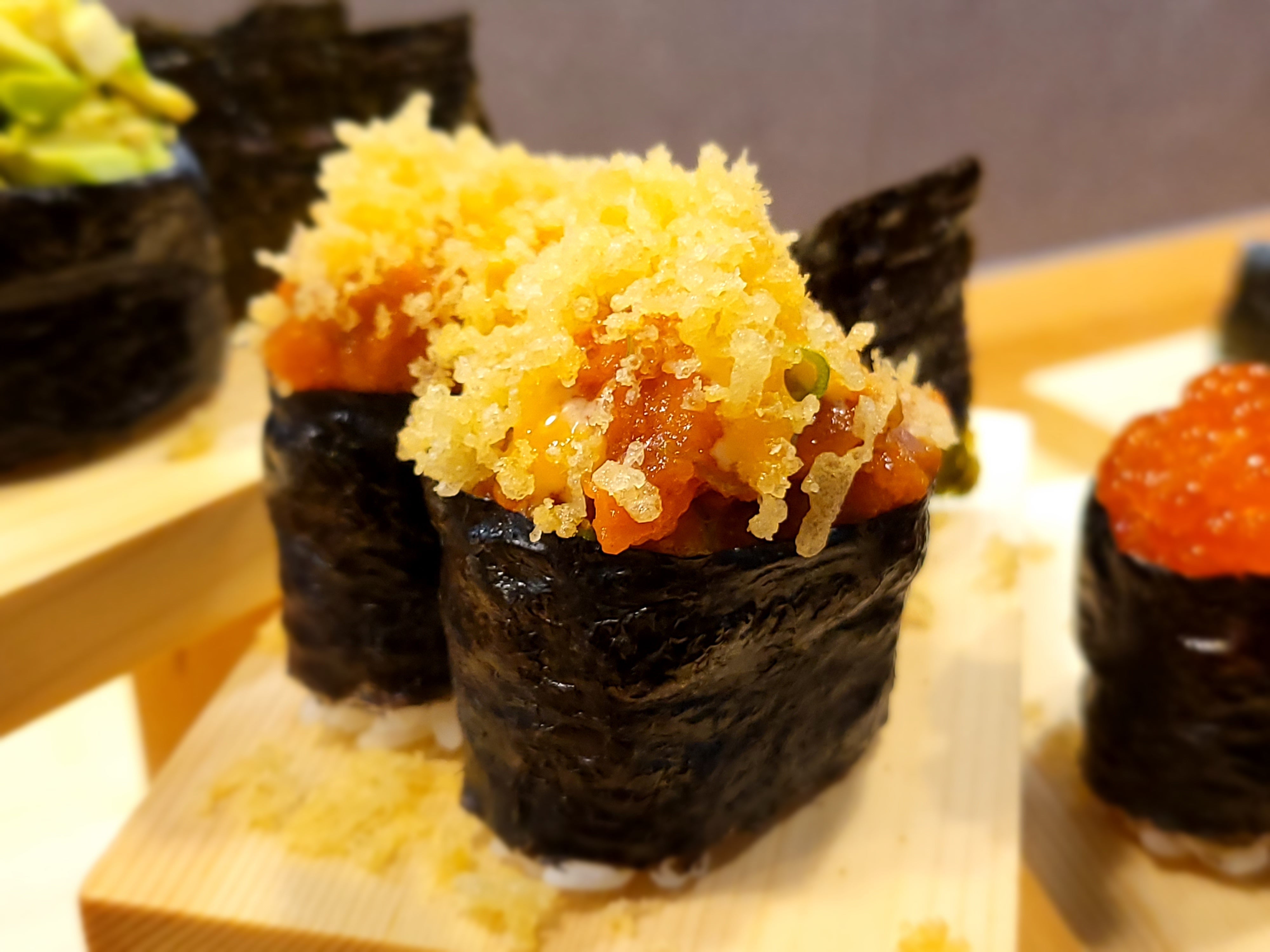 Spicy Salmon Gunkan