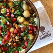 Palestinian Hummus Fatteh