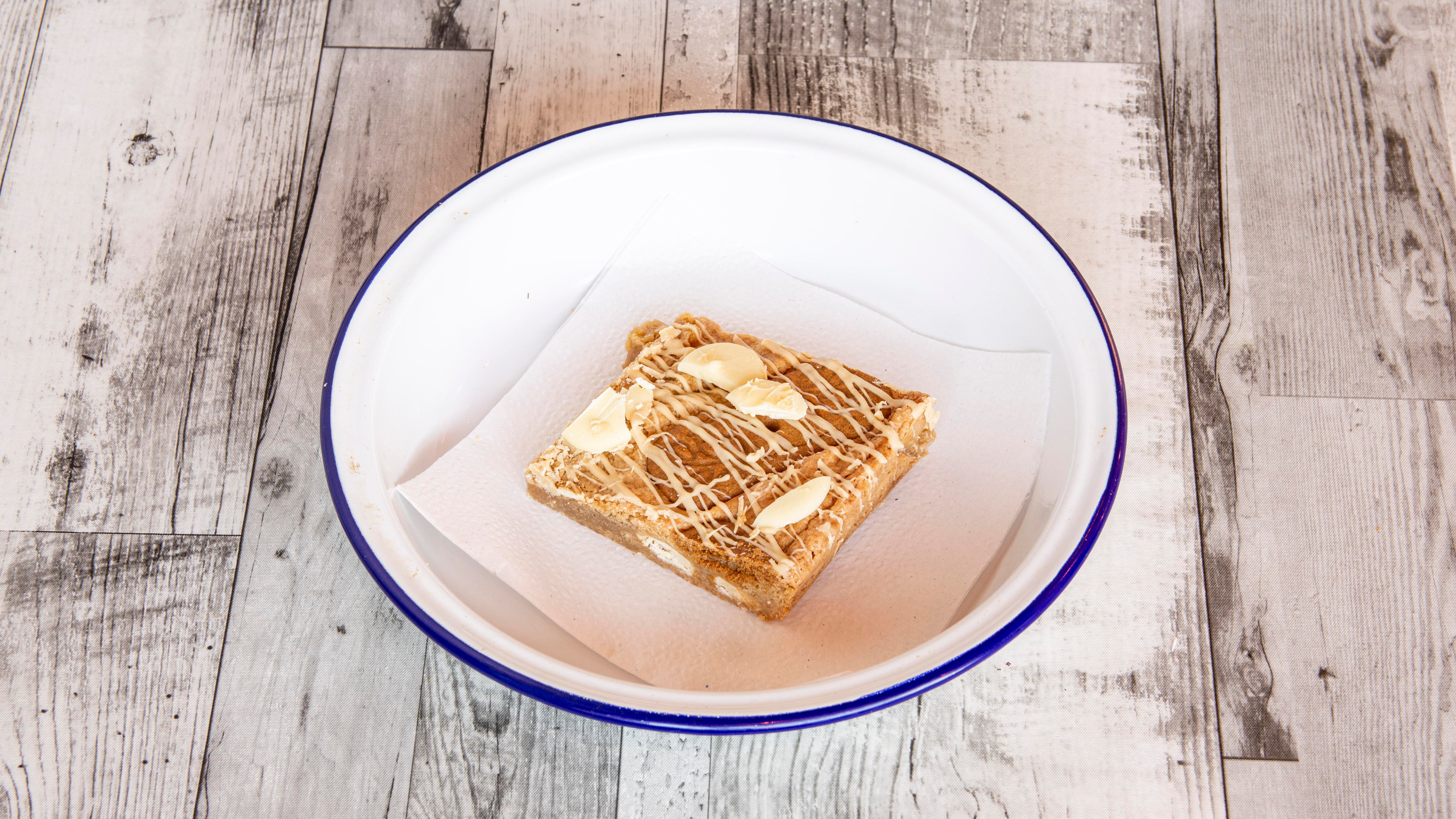 Homemade blondie