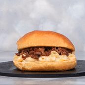 Mac & Cheese Brisket Bun