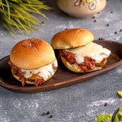 Hawaiian chicken slider