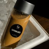 Iced Saffron Latte