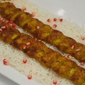 Kabab Koobideh Chicken  with Rice