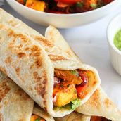 Paneer Roll Vegetarian