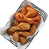 Double 8 Pcs Half & Half Red Drumstick & Wings