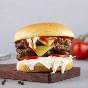 Berry Lava Burger by Berry