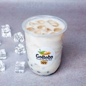 Vanilla Cheese Cream Boba Tea