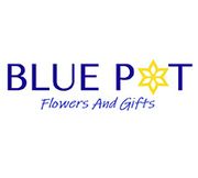 Blue Pot Flowers And Gifts
