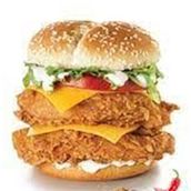 Double Zinger Burger