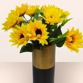 Artificial Sunflowers In A Vase 1811