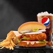 Thai Chicken Burger Combo