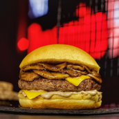 MUSHROOM BEEF BURGER