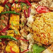 Medium Mix Grill With Rice