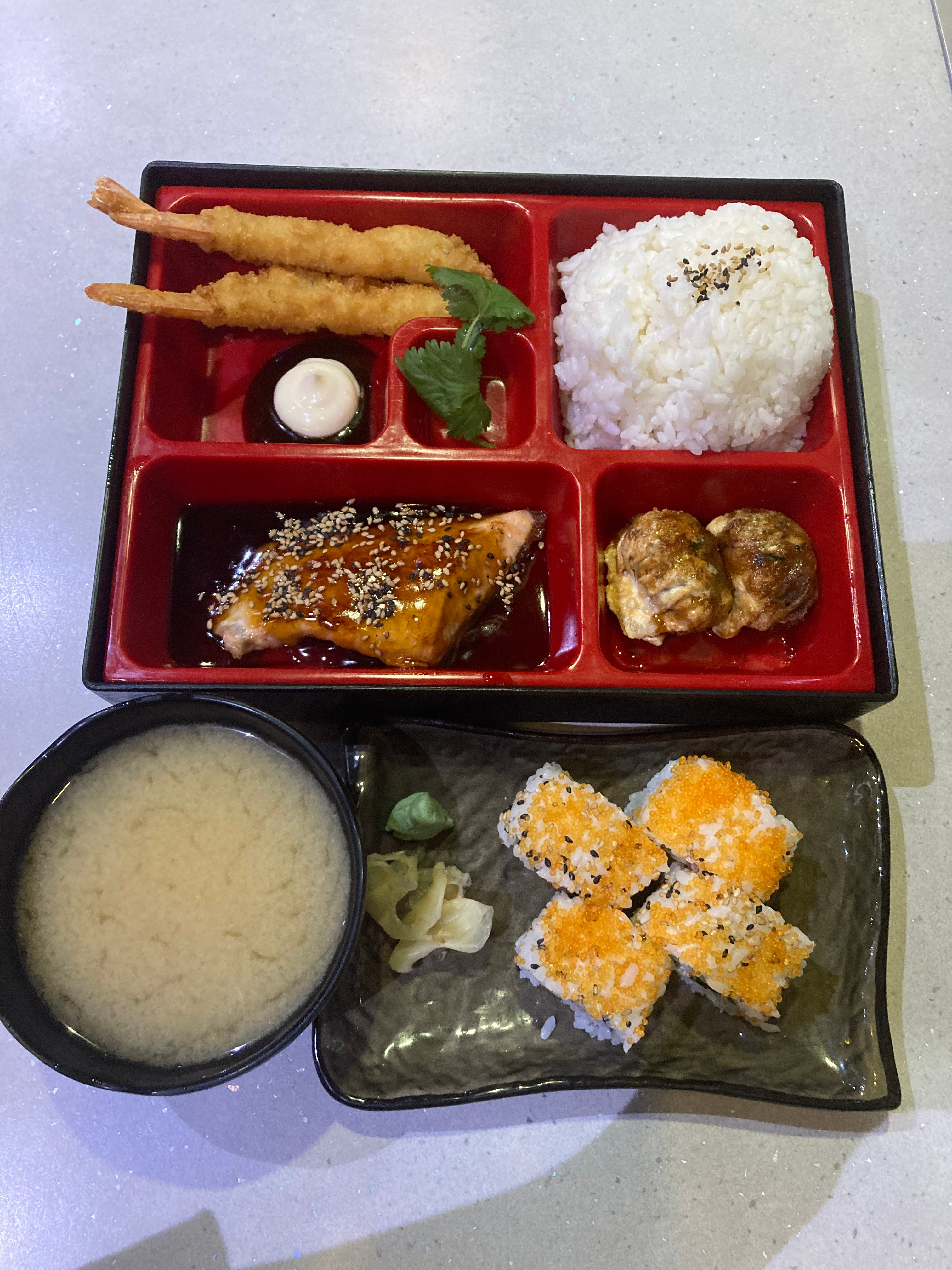 Bento C - Seafood Combo
