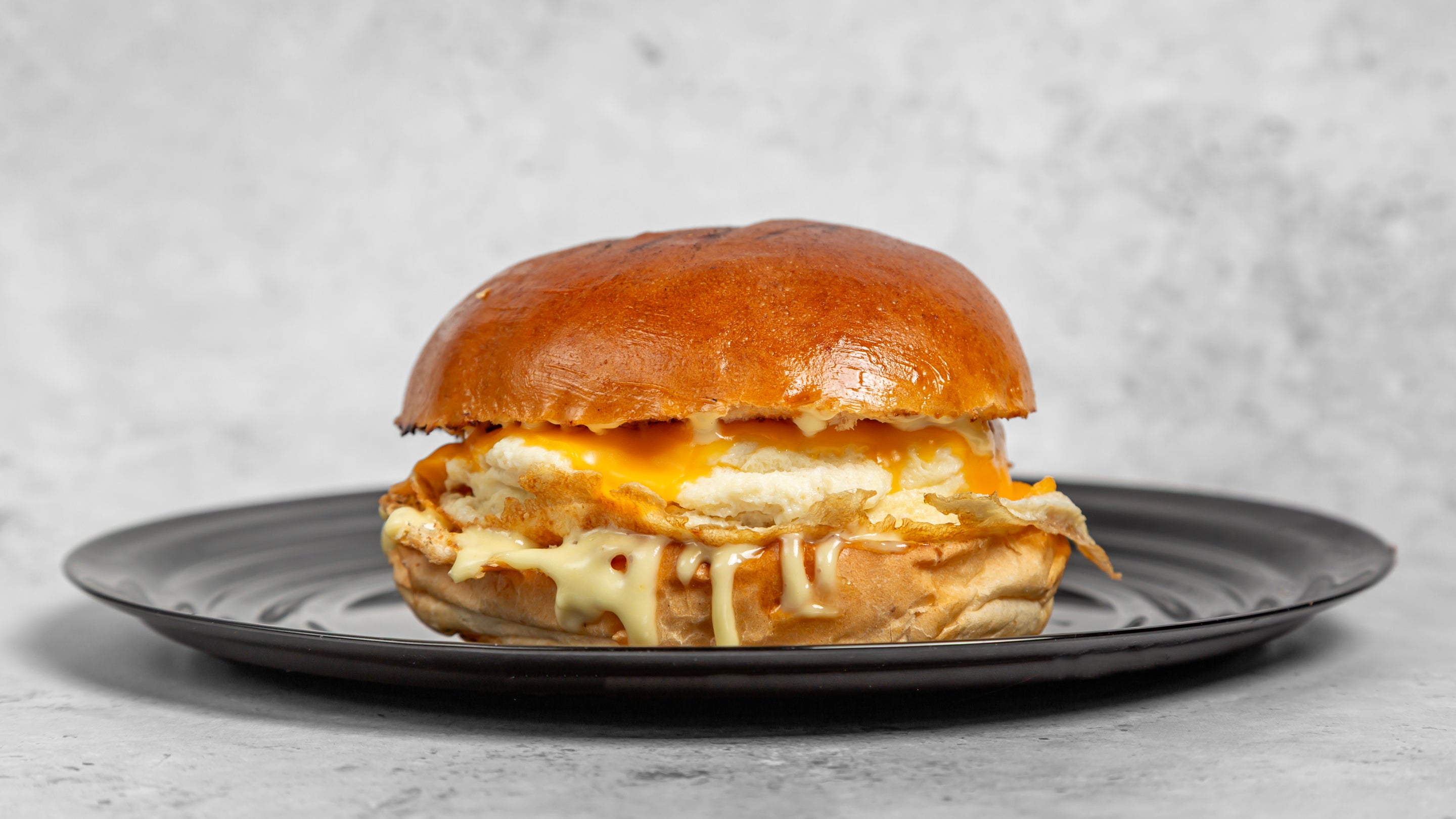 Egg and Cheese Burger