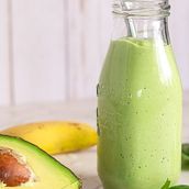 Avocado Milkshake Bottle