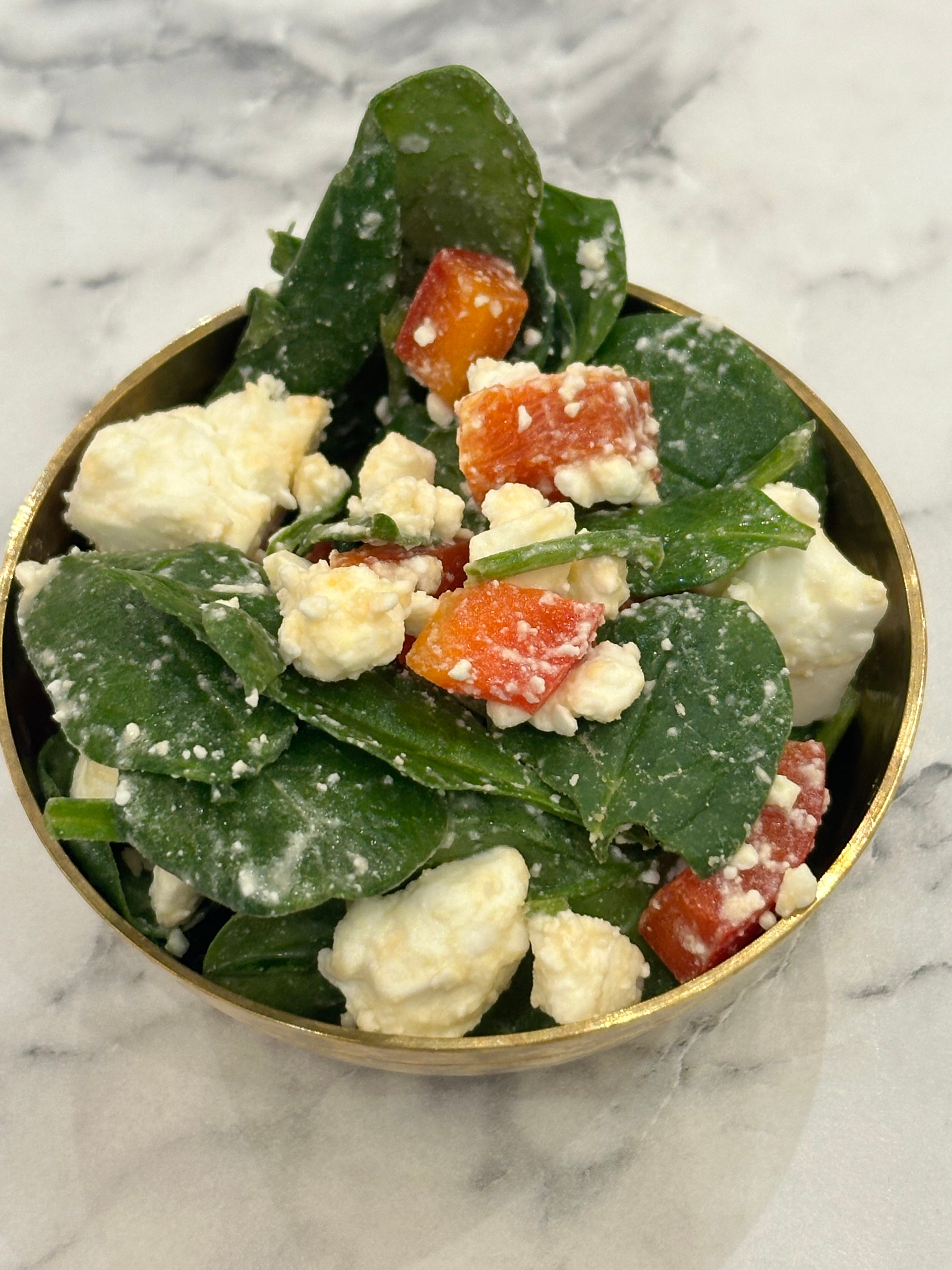 Feta and Spinach