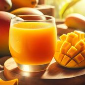 Fresh mango juice