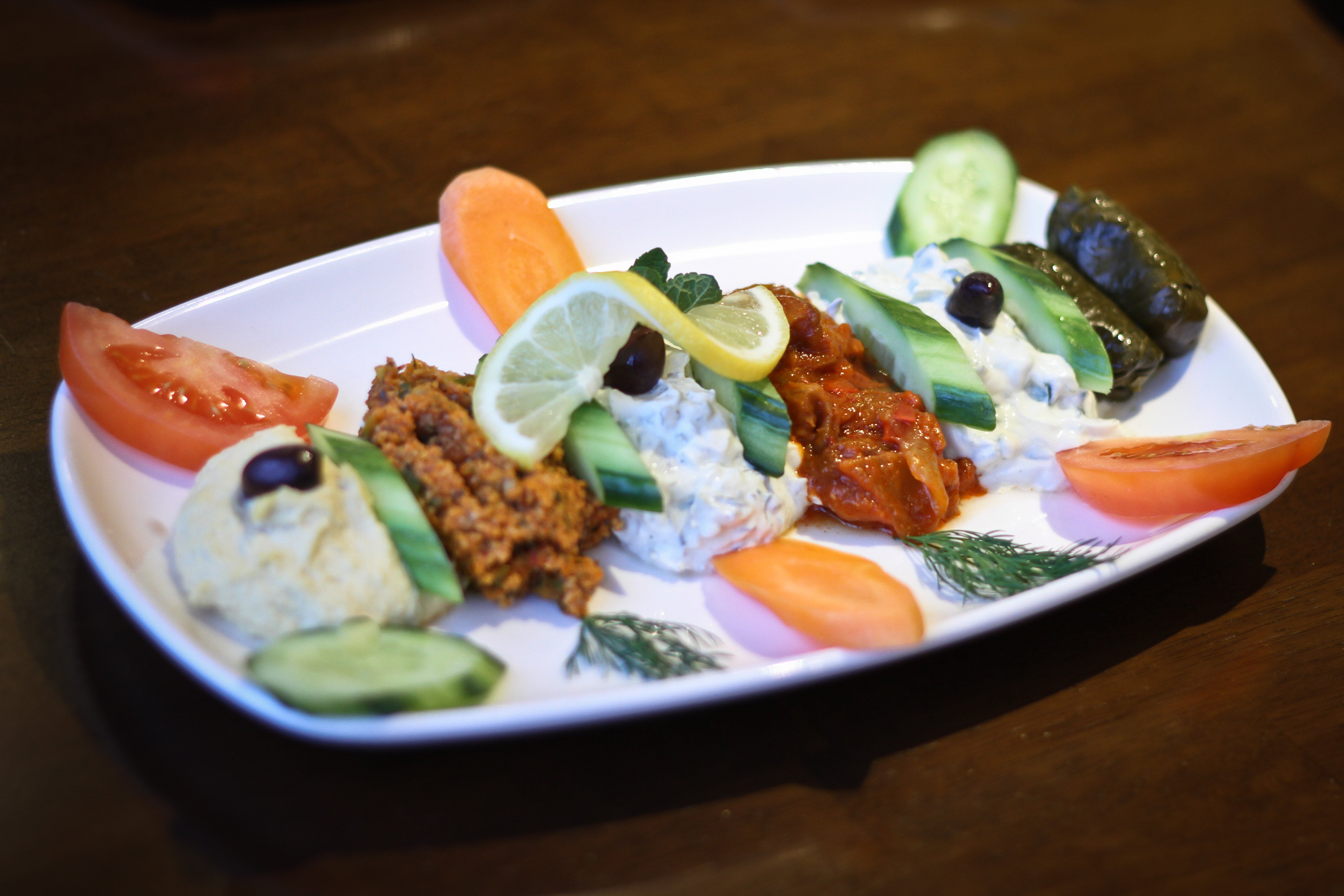 Mixed Cold Mezze for Two