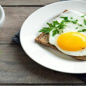 Half Fry With Bread