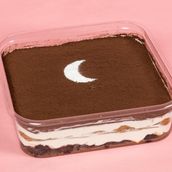 Classic Tiramisu With Brownie Topping