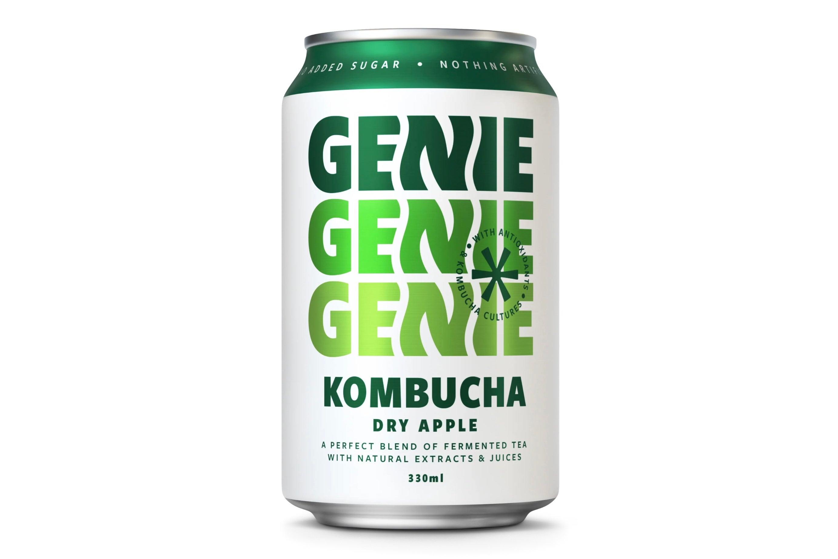 Genie Kombucha - Dry Apple