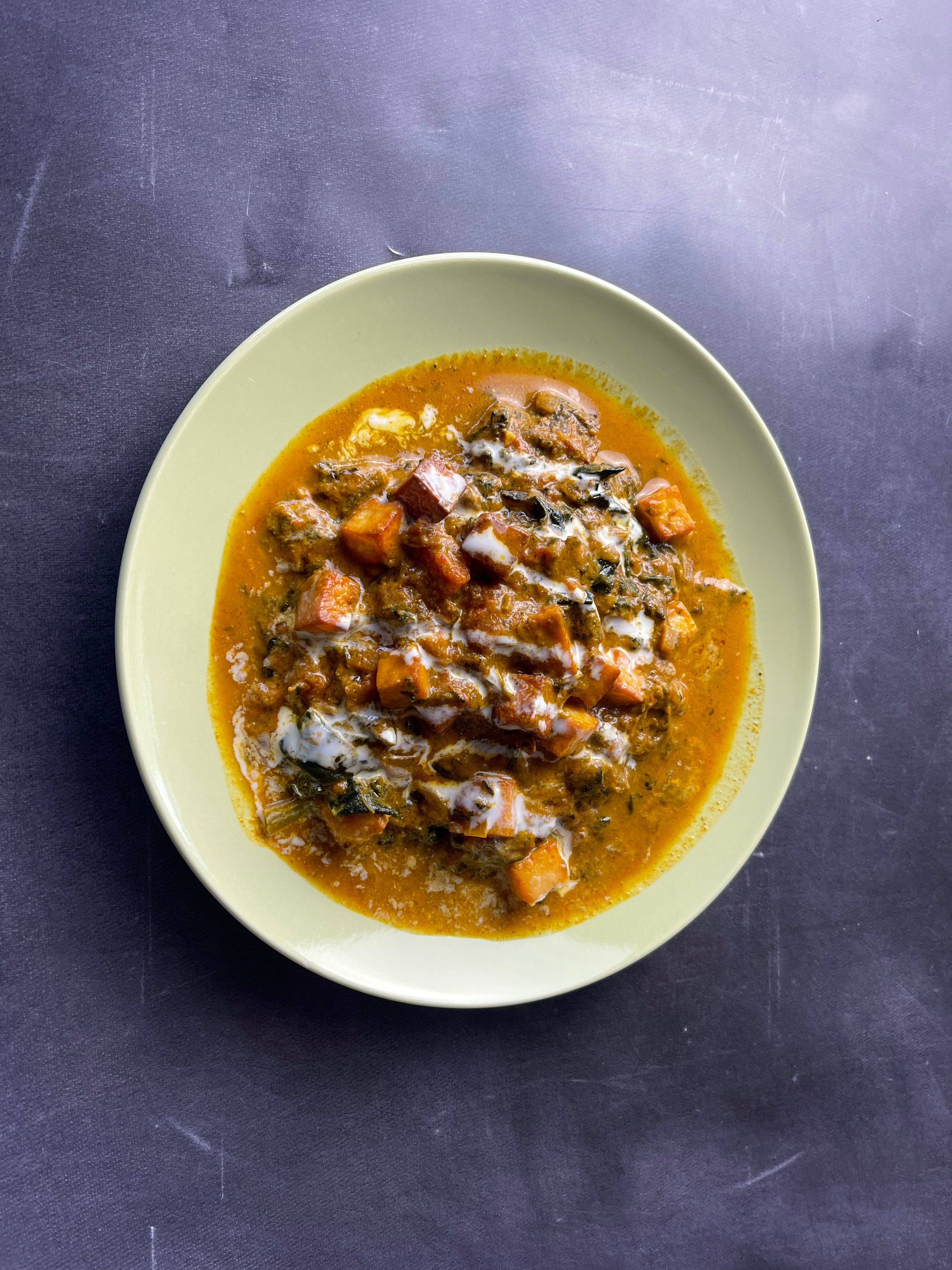 Paneer & Spinach Curry