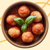 Nonna's Fried Cheese Balls